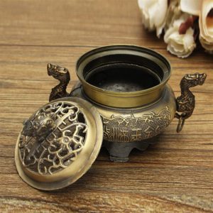Tibetan Bronze Alloy Incense Censer