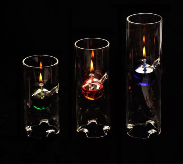 Glass Oil Candle - The Cylinder