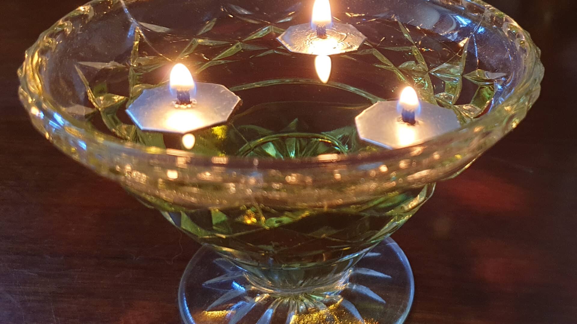Floating Wicks Oil Candles pack of 10 Druid Alchemy