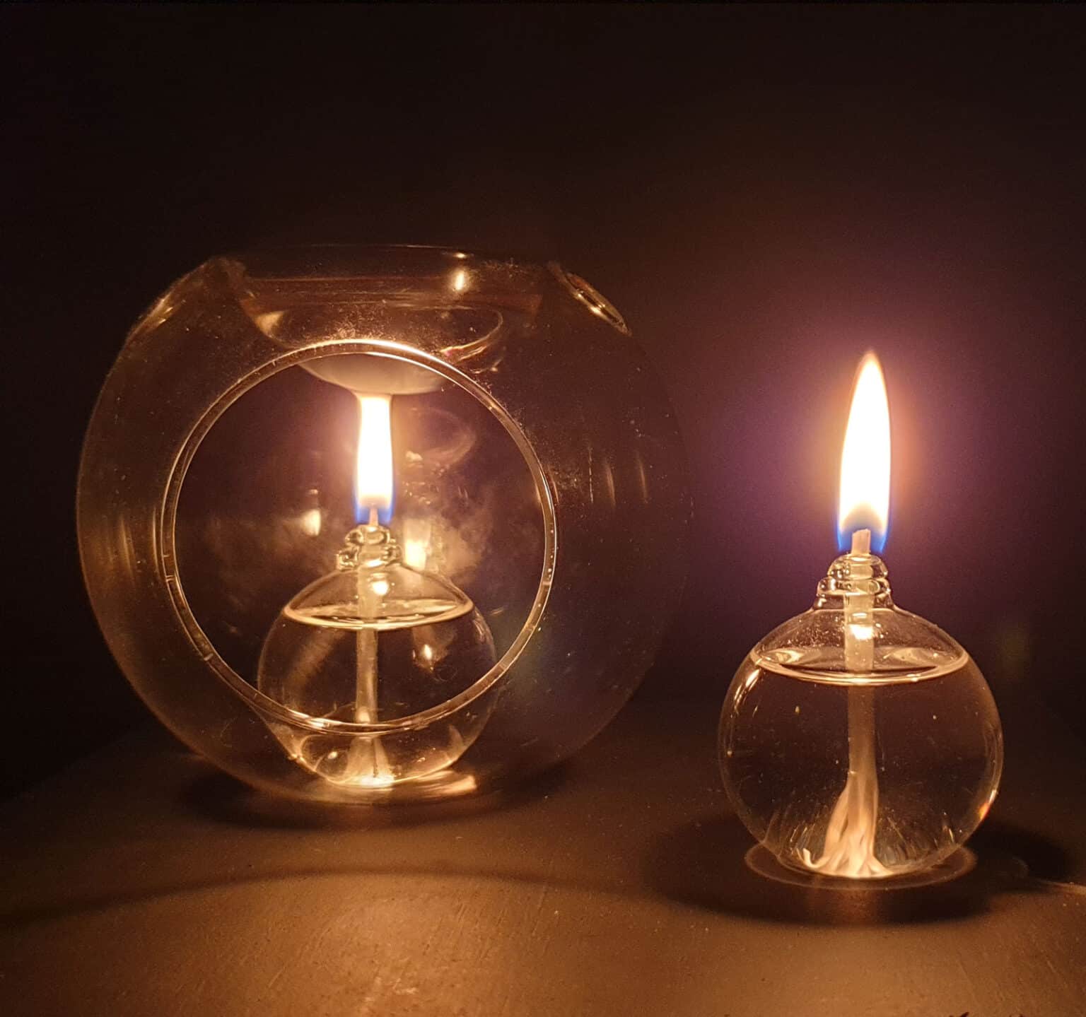 Glass Oil Candle The Mini Druid Alchemy