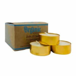 ORGANIC Goodness Tealight Candle - Pack of 12